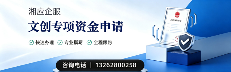 长治文创专项资金申报服务