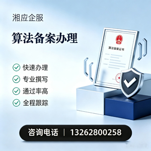 长治算法备案申报服务